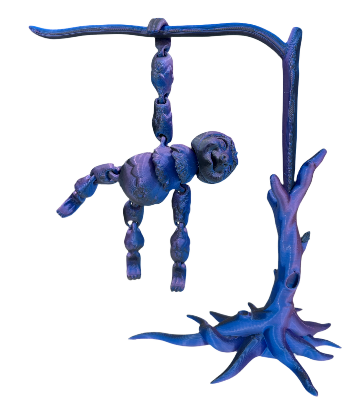 Hanging Sloth & Tree