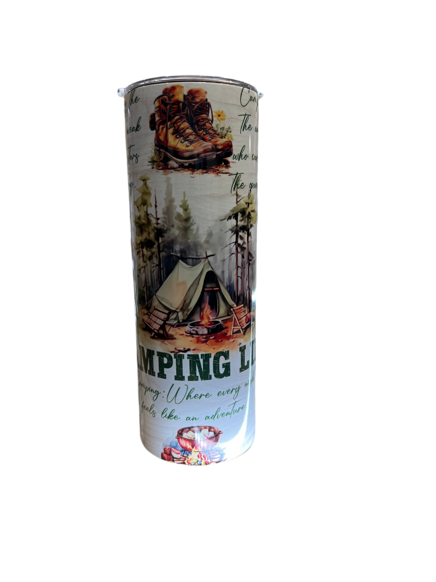 "Camping Life" Tumbler