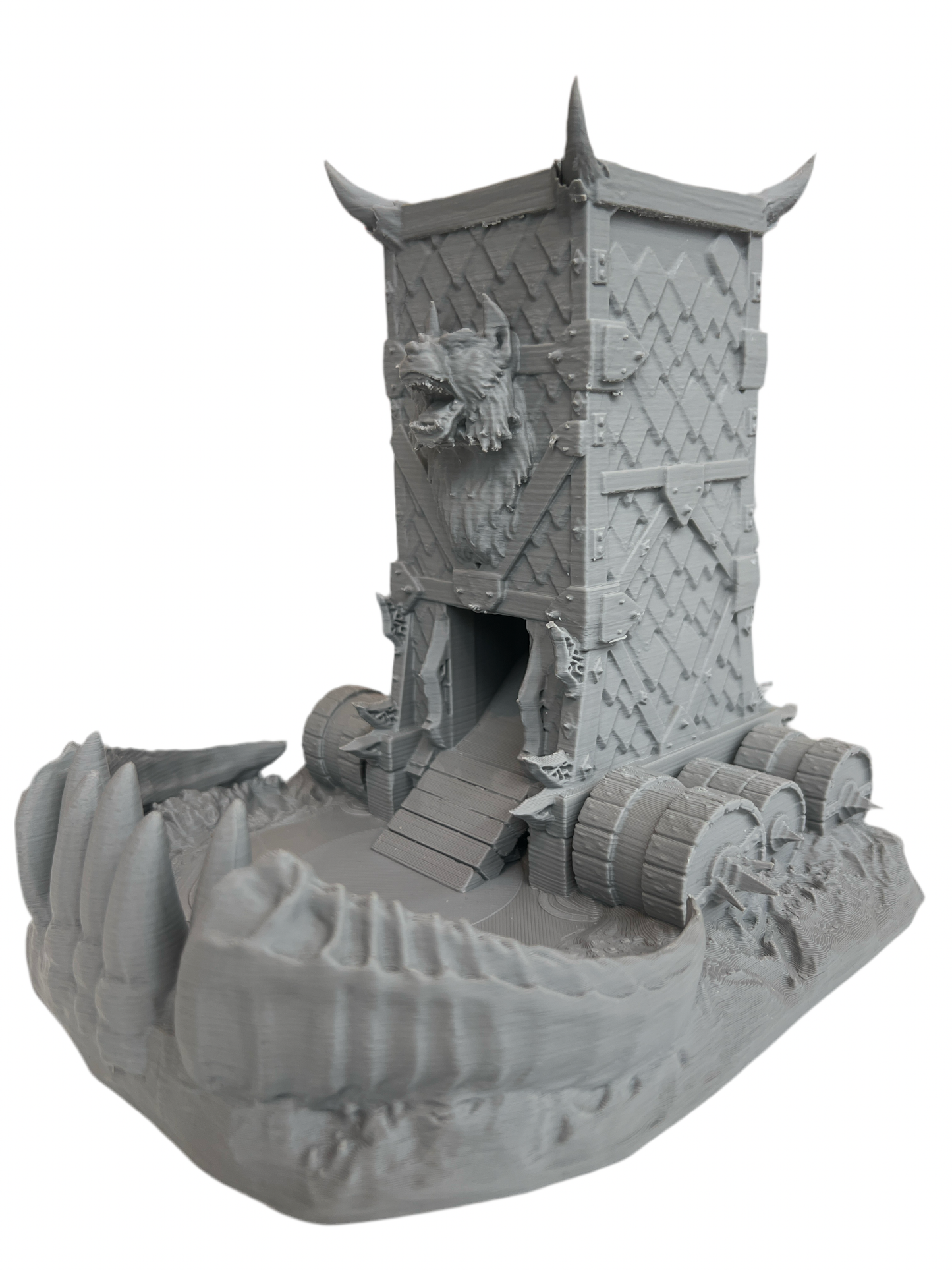 Ram Dice Tower (Grey)