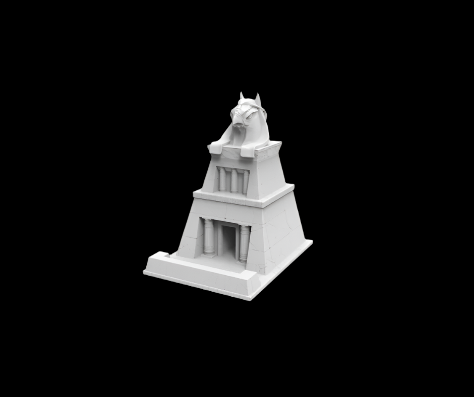 Temple of Ra Dice Tower (Grey)