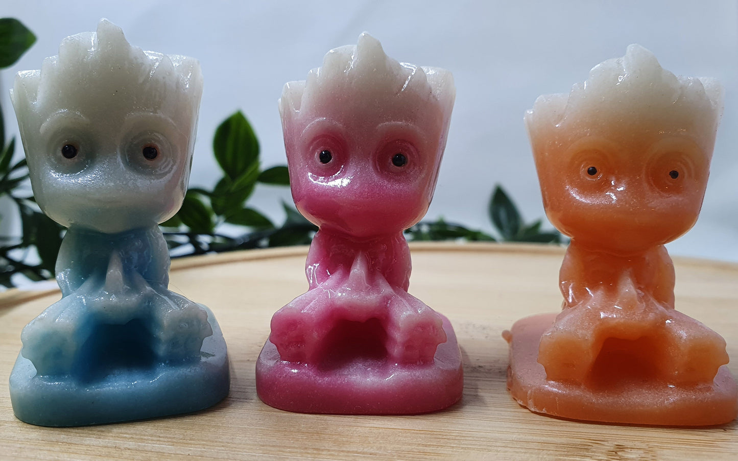 Luminous Character Carvings