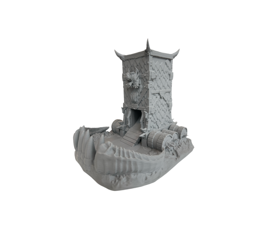Ram Dice Tower (Grey)