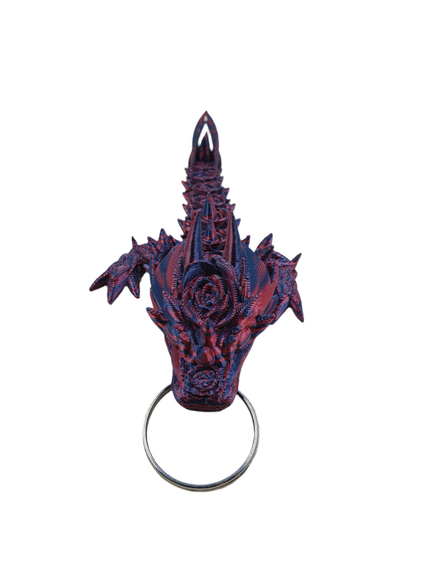 Rose Dragon Keychains