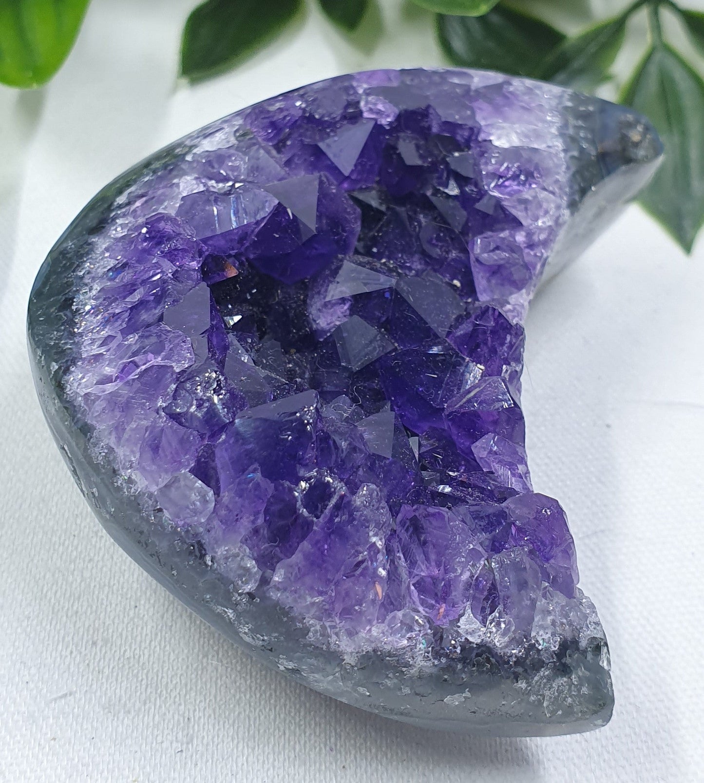Amethyst Half Moon Cluster #1
