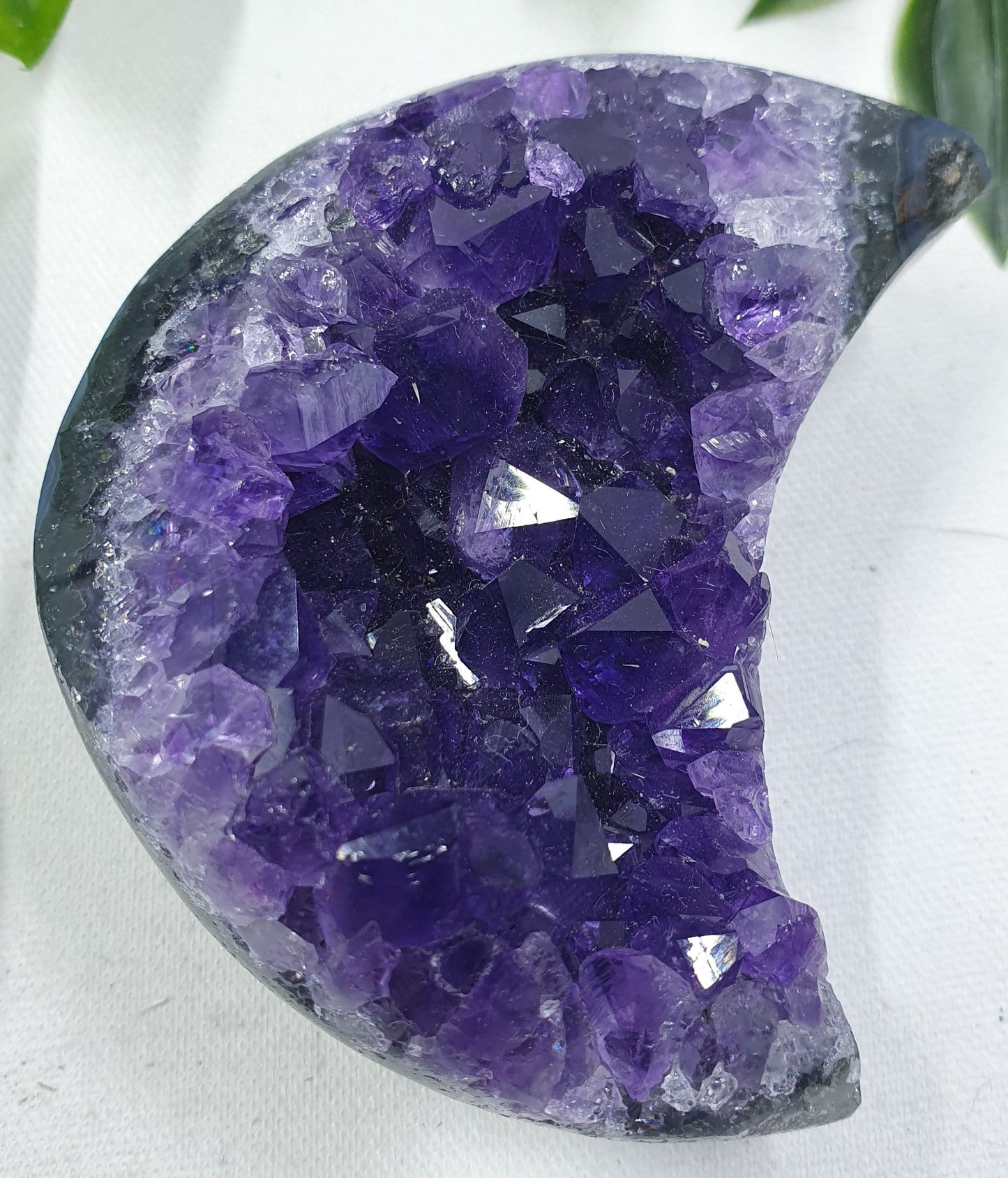 Amethyst Half Moon Cluster #1