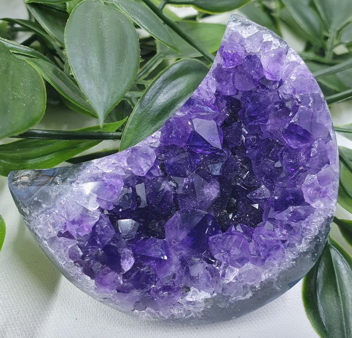 Amethyst Half Moon Cluster #1