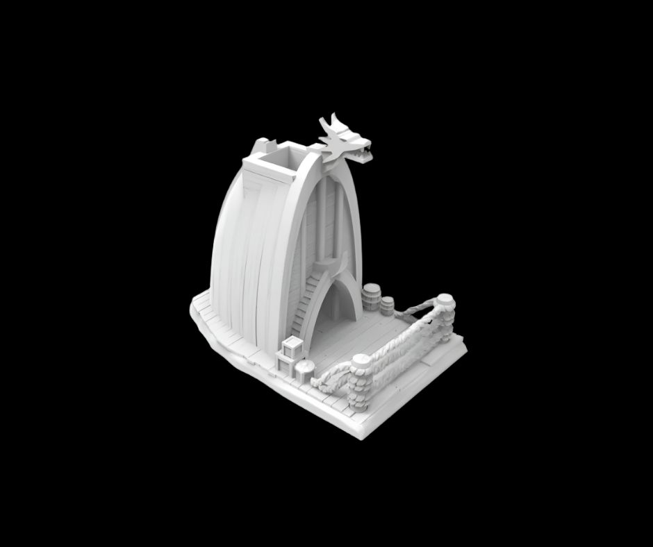 Vikings Dice Tower (Grey)