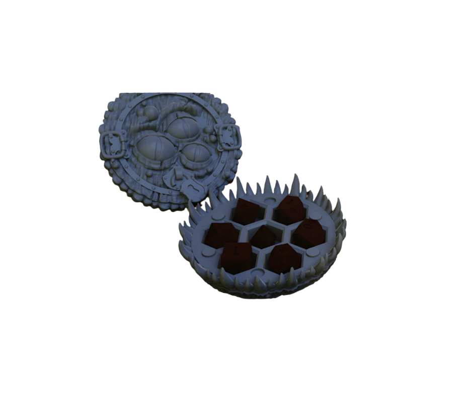Mimic Dice Holder (Grey)
