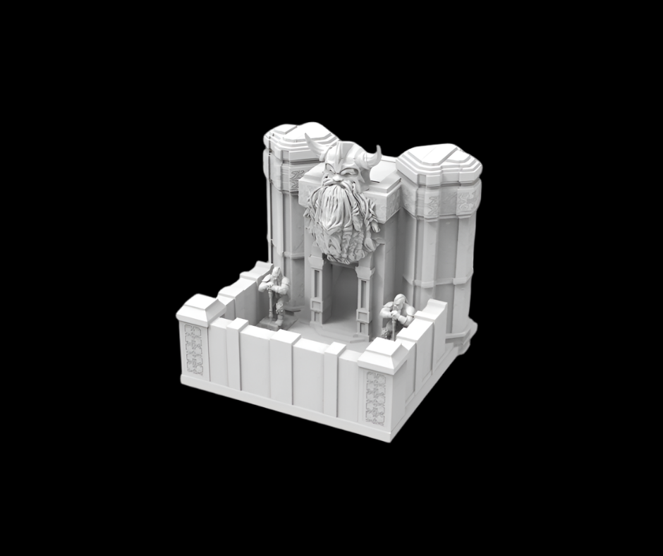 Dwarven Dice Tower (Grey)