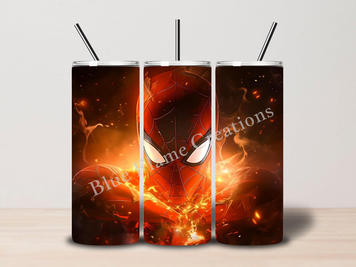"SuperHero" Skinny Tumbler