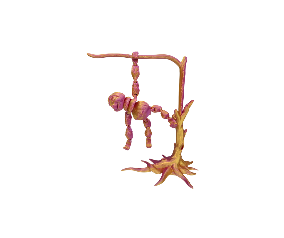 Hanging Sloth & Tree