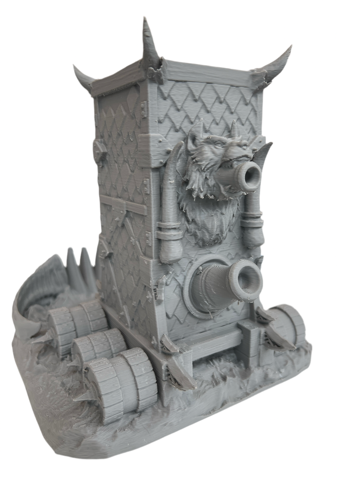 Ram Dice Tower (Grey)