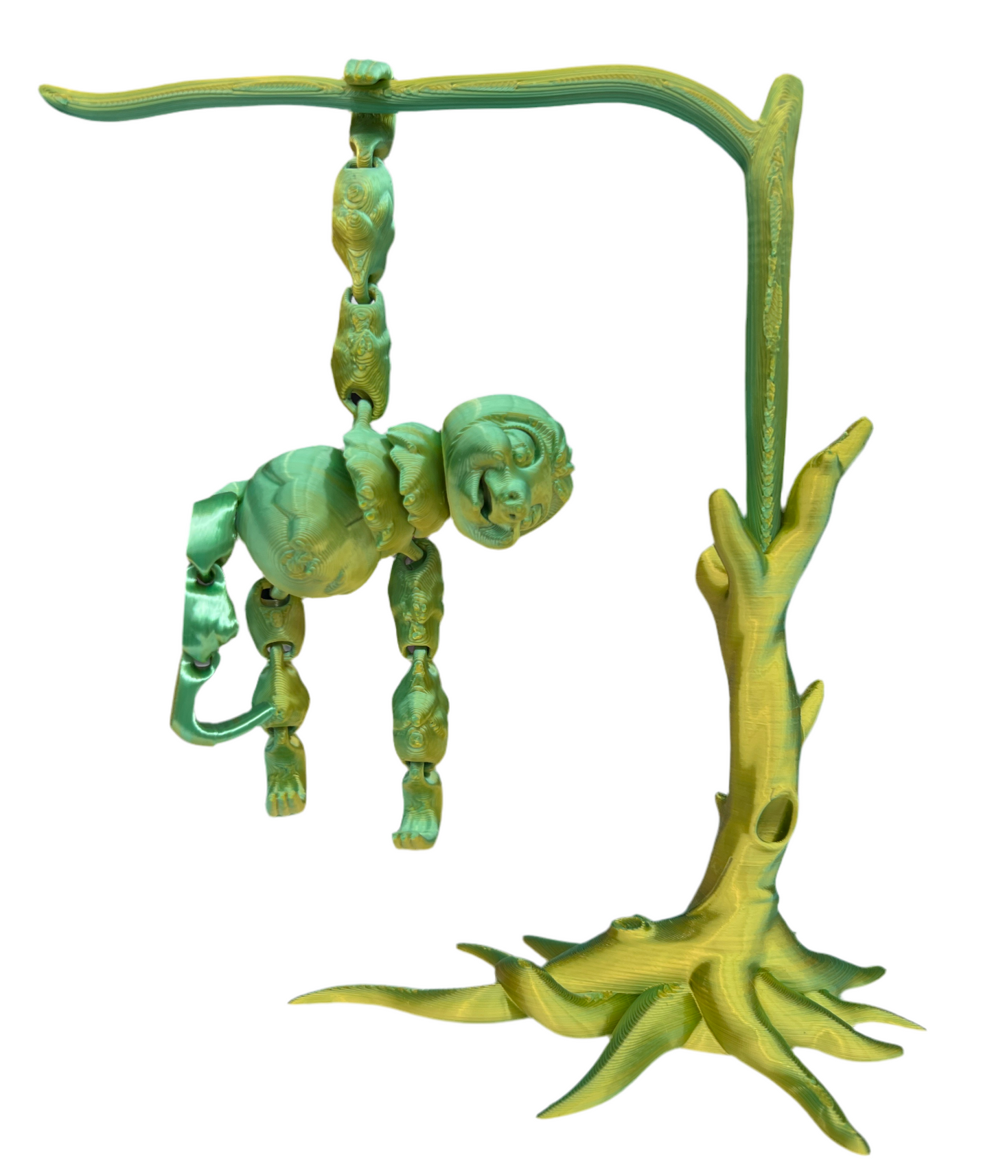 Hanging Sloth & Tree