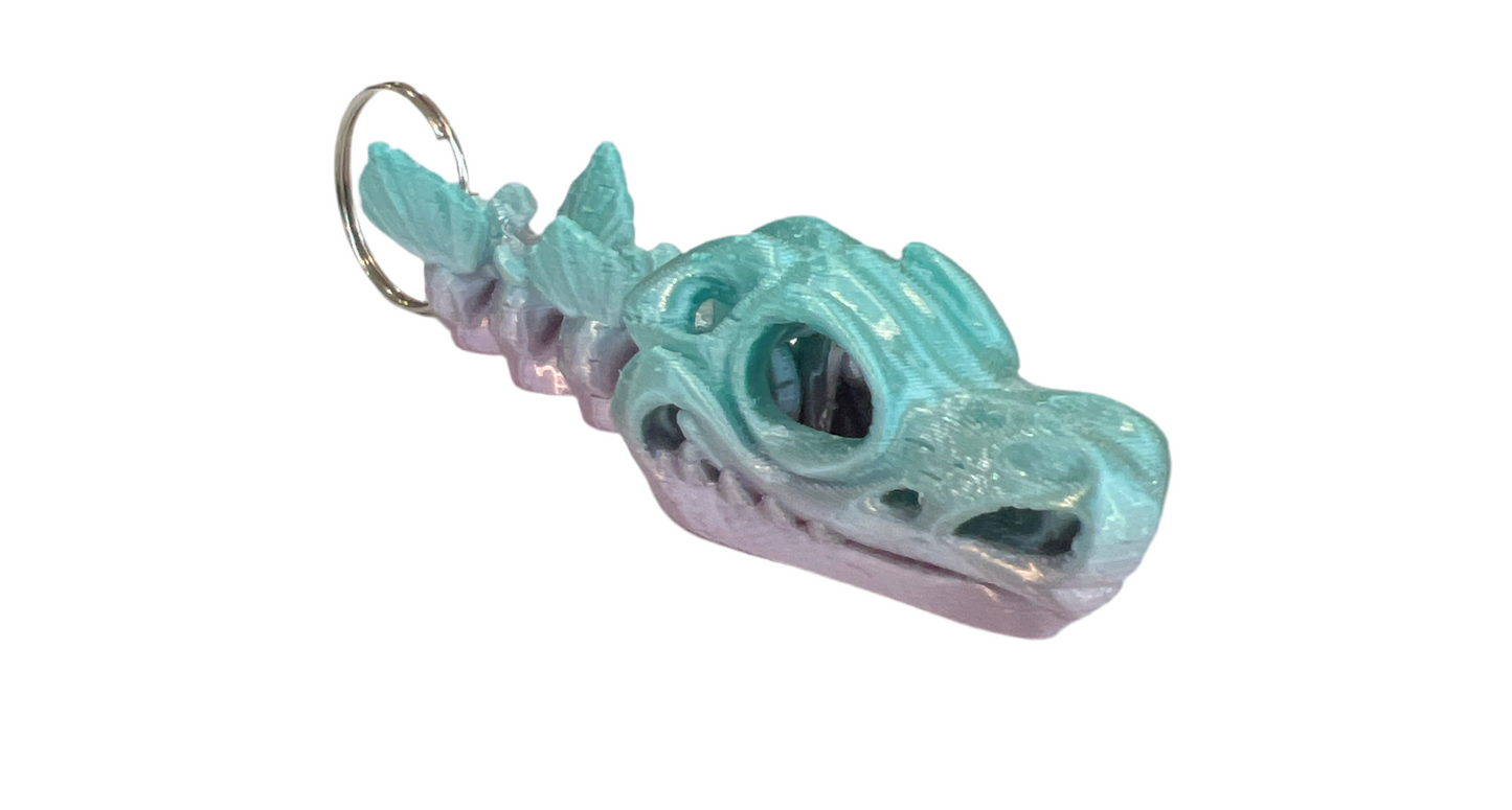 Stegosaurus Keychain