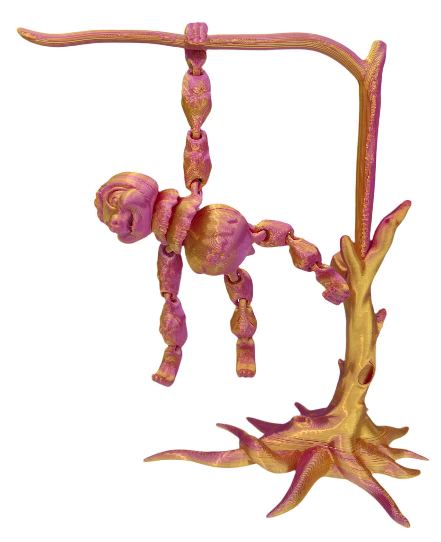 Hanging Sloth & Tree