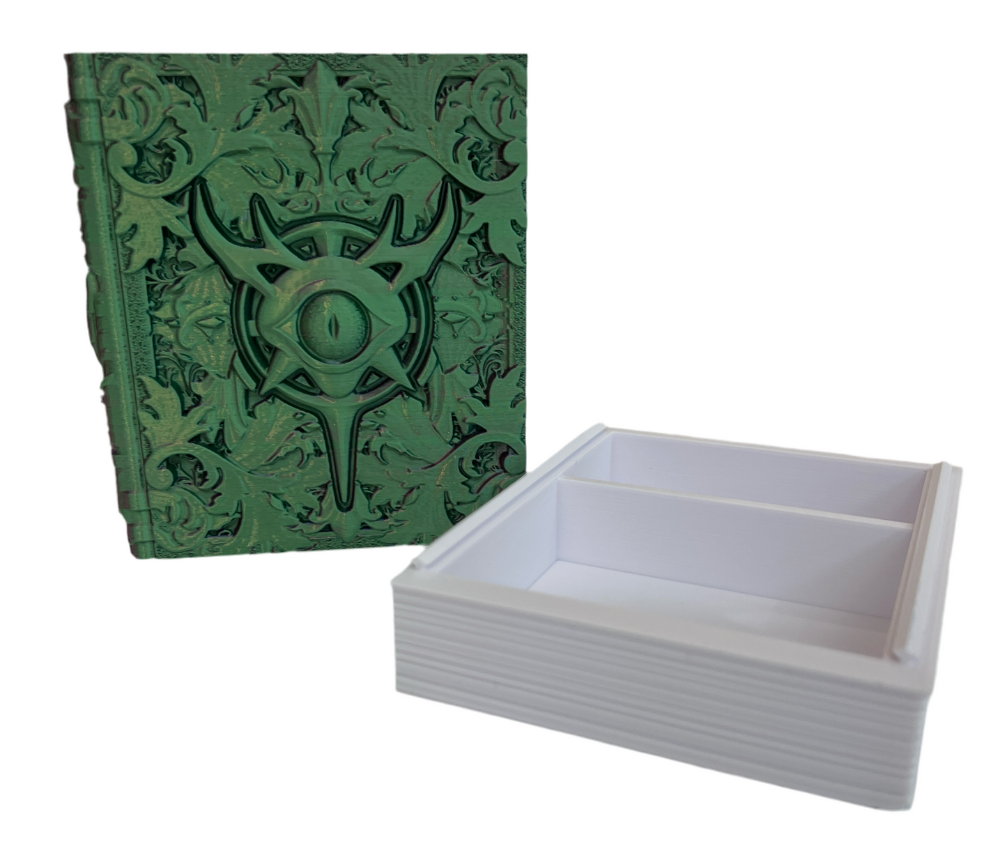 Warlock Tome Card Dice Tray Book