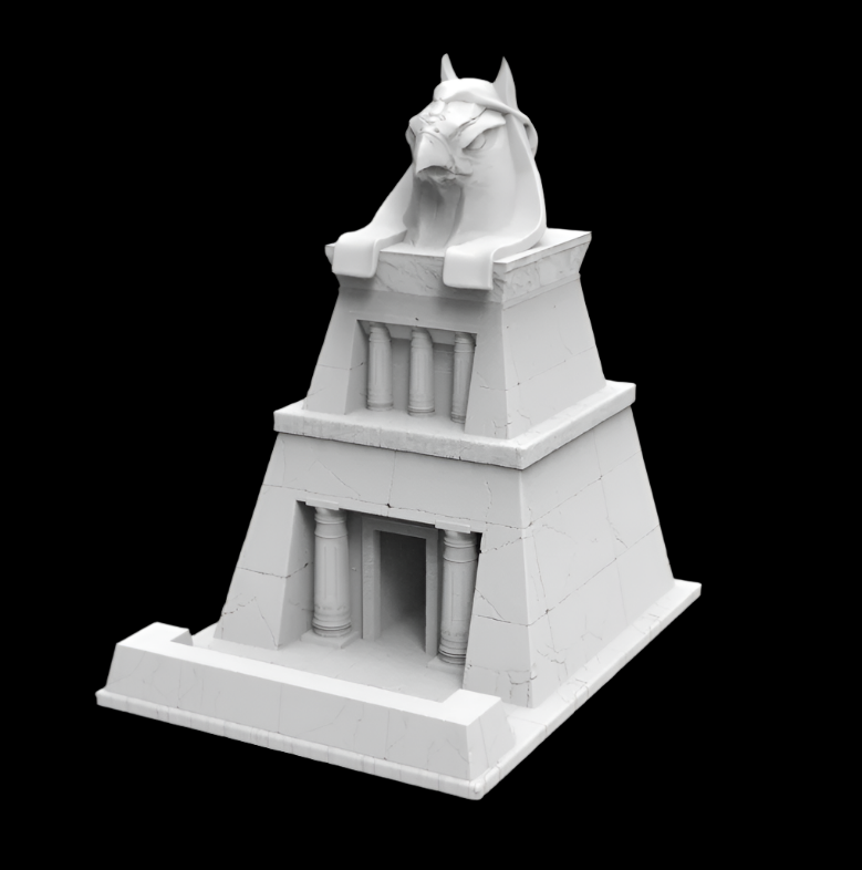 Temple of Ra Dice Tower (Grey)