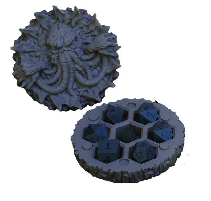 Chtulu Dice Holders