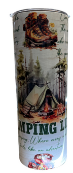 "Camping Life" Tumbler