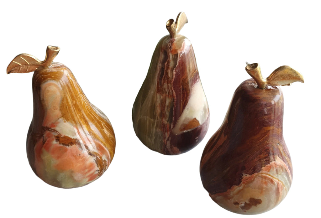 Green Onyx Pears
