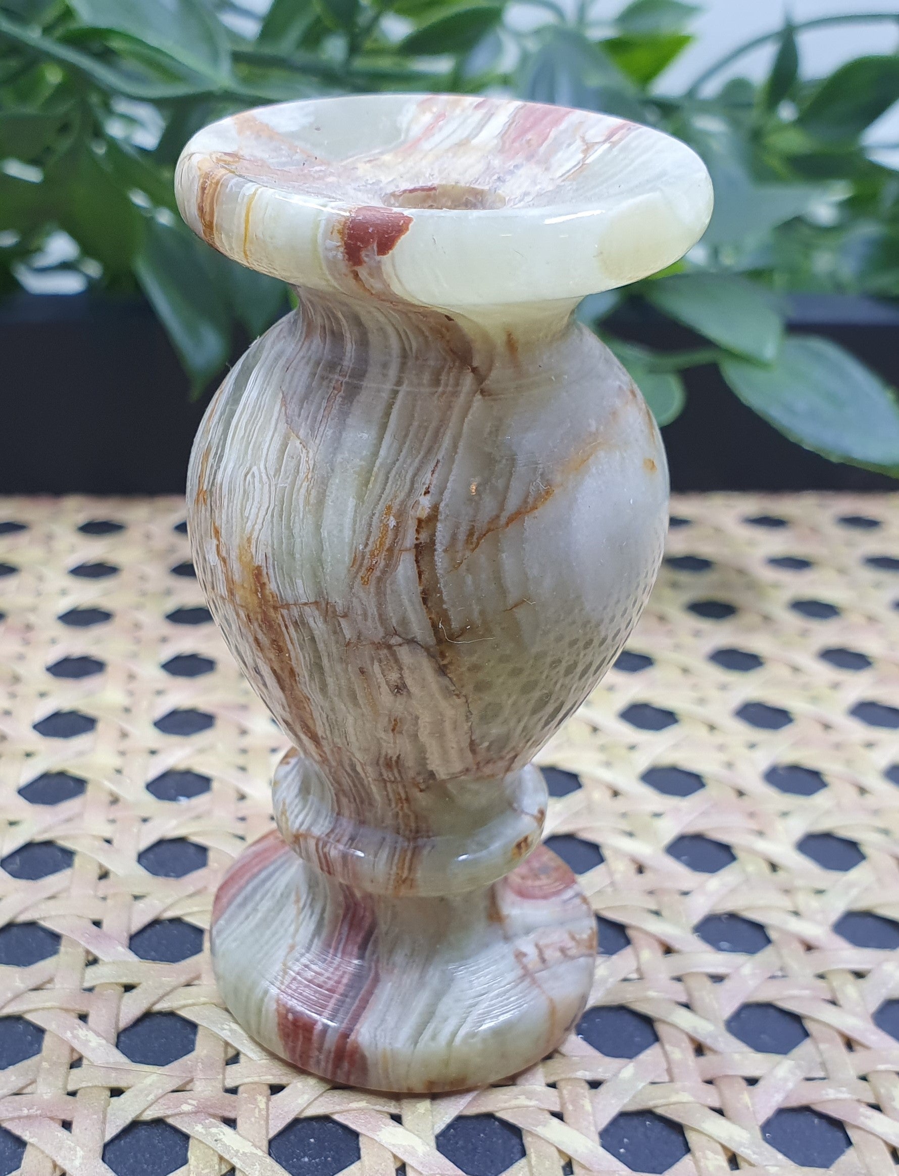 Green Onyx Mini Vase