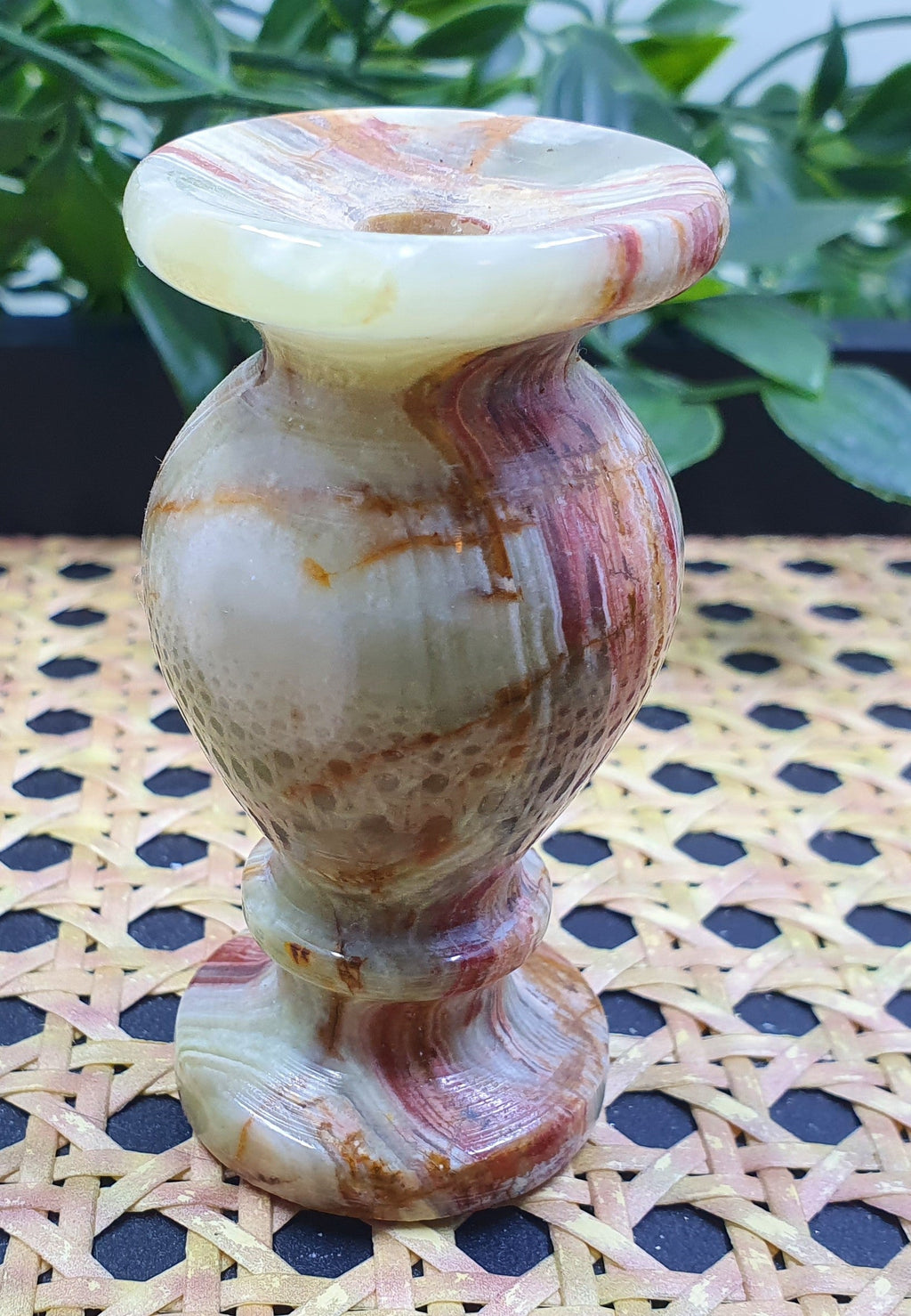 Green Onyx Mini Vase