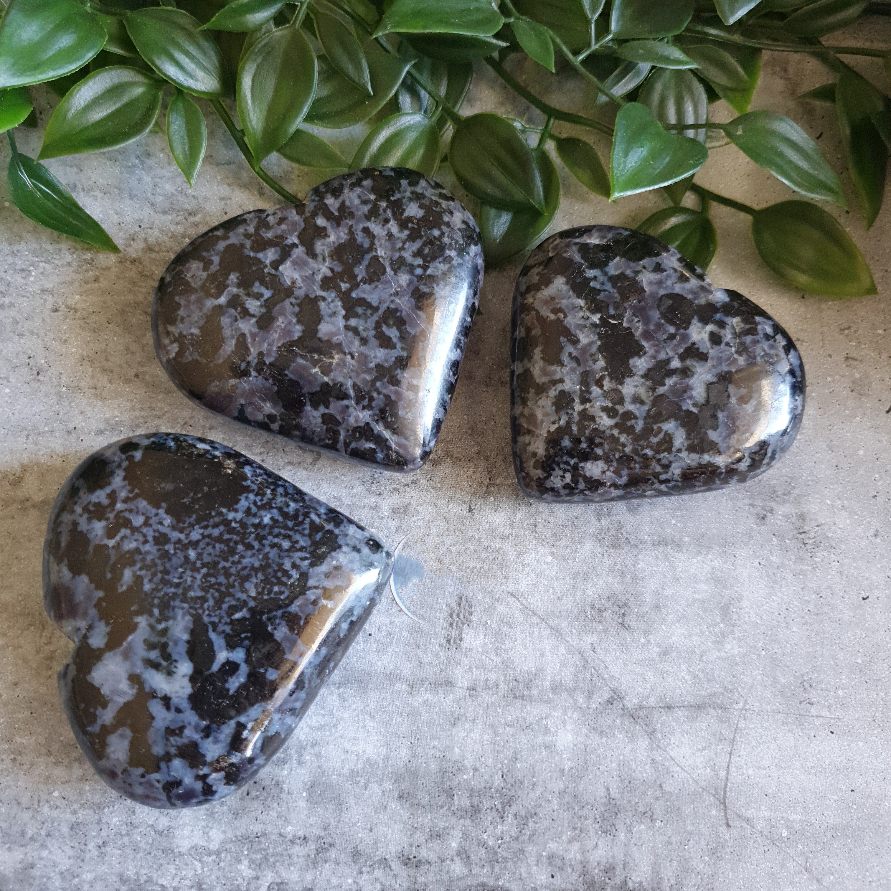 Mystic Merlinite (Gabbro) Heart