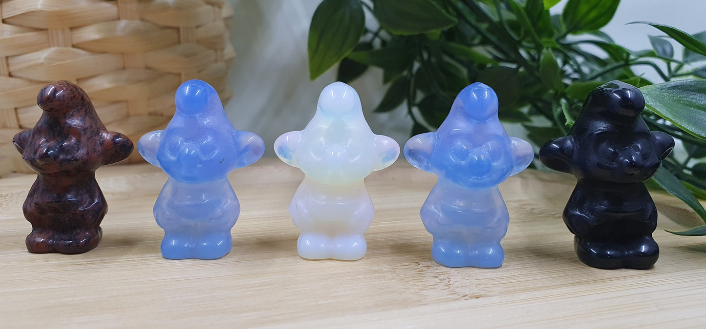 Crystal Character Carvings