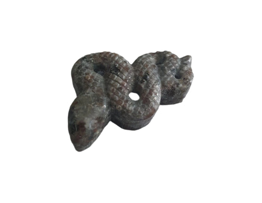 Yooperlite Snake Carving