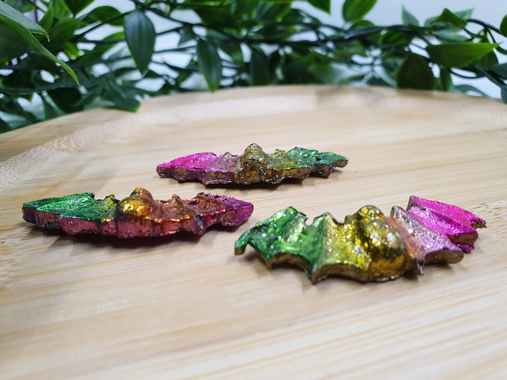 Bismuth Bat Carvings