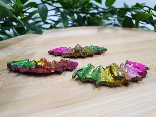 Bismuth Bat Carvings