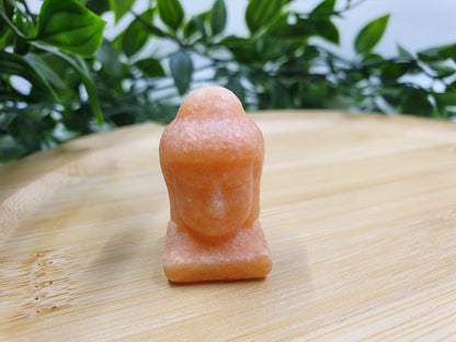 Buddha Head Crystal Carvings
