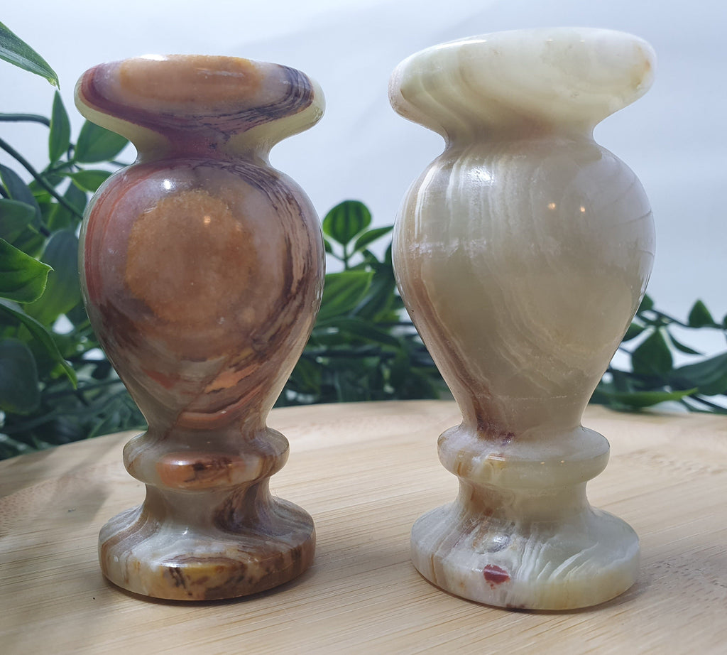 Green Onyx Mini Vase