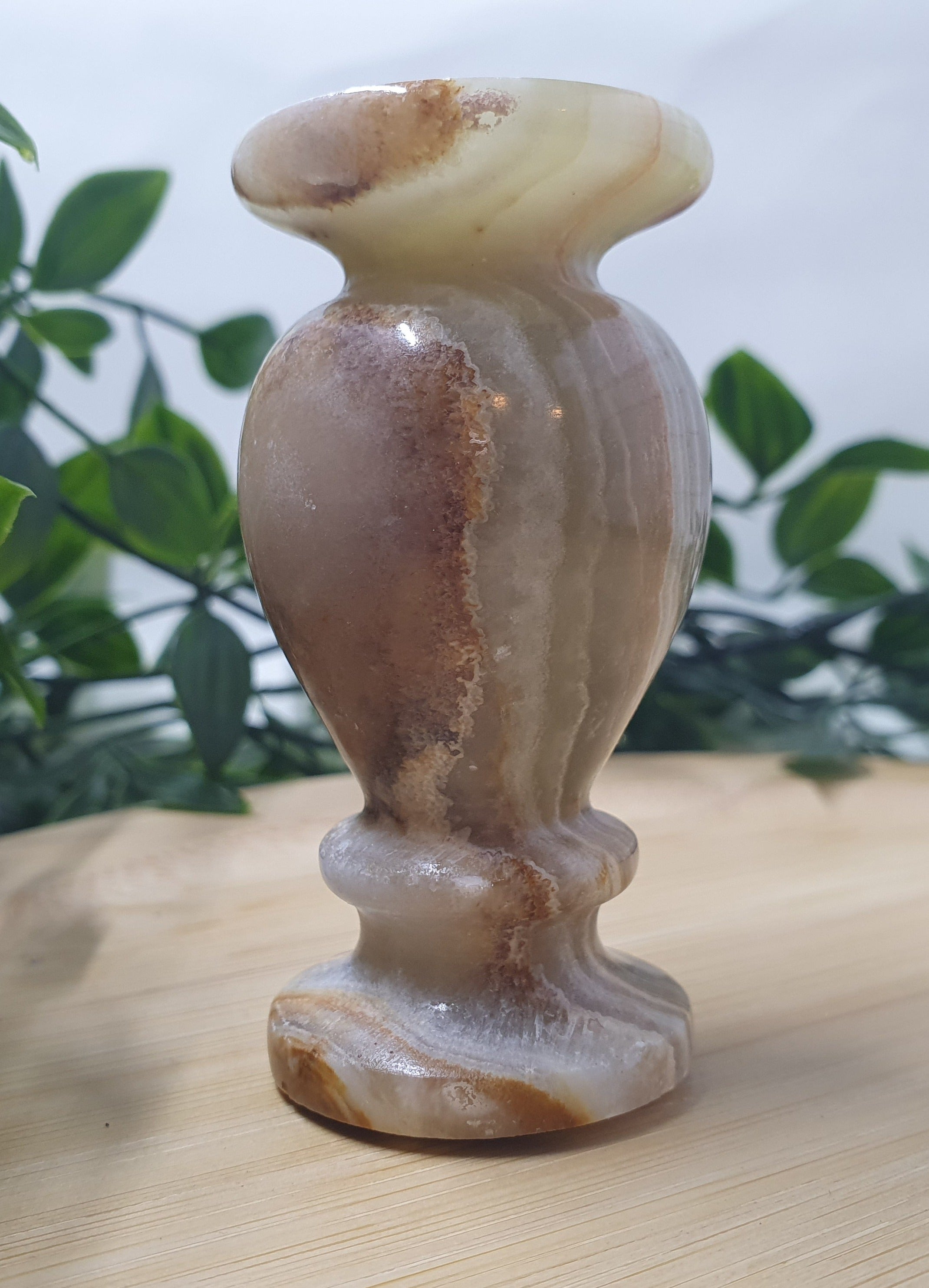 Green Onyx Mini Vase