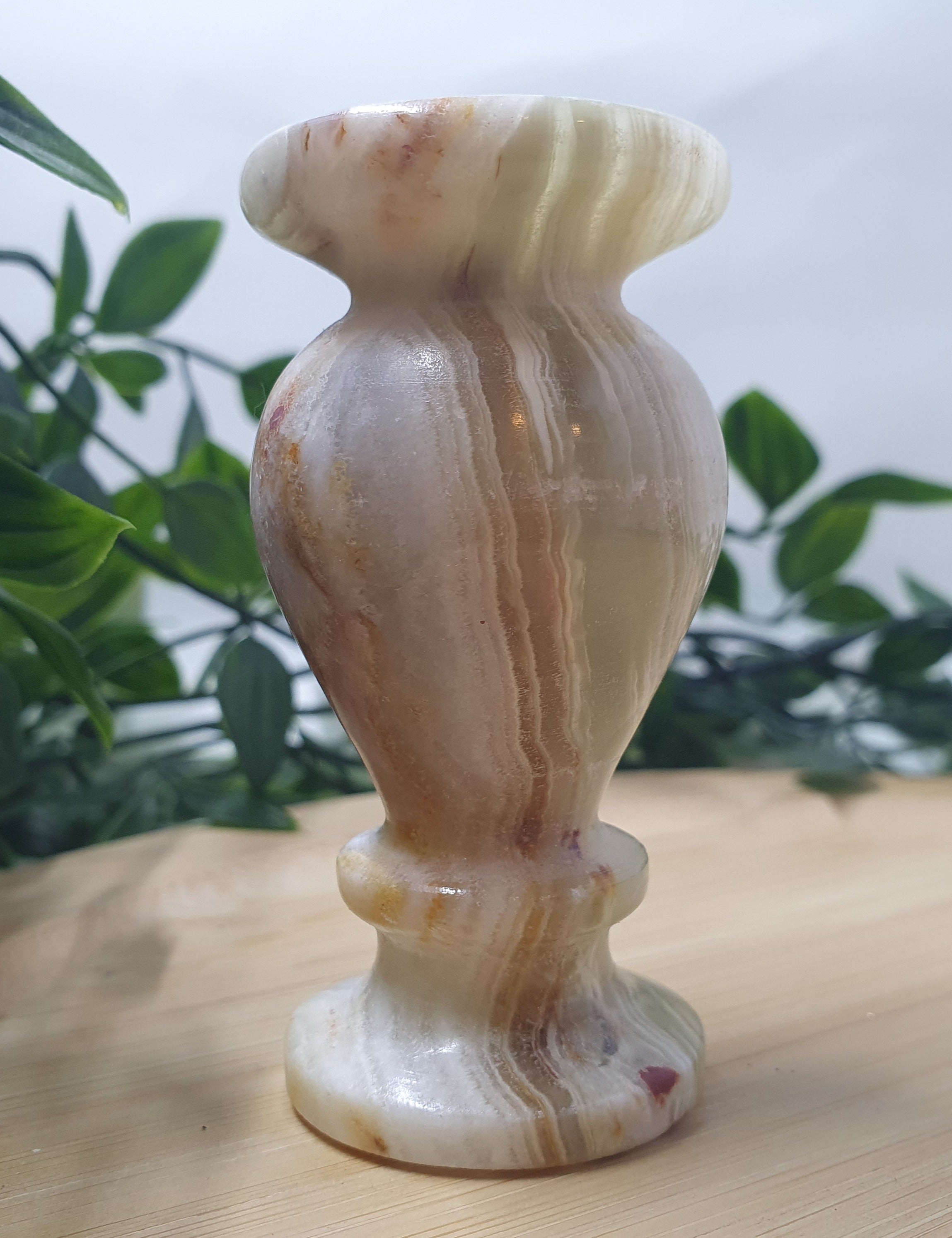 Green Onyx Mini Vase
