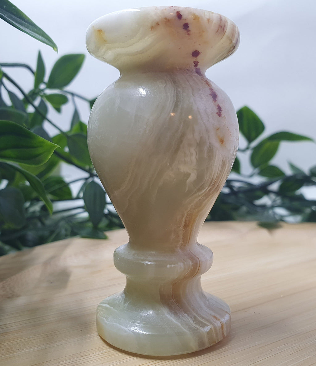 Green Onyx Mini Vase