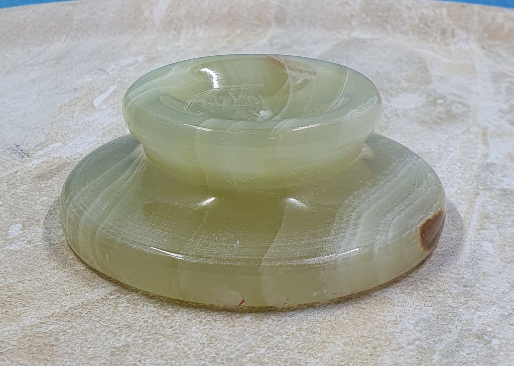 Green Onyx Sphere Stand