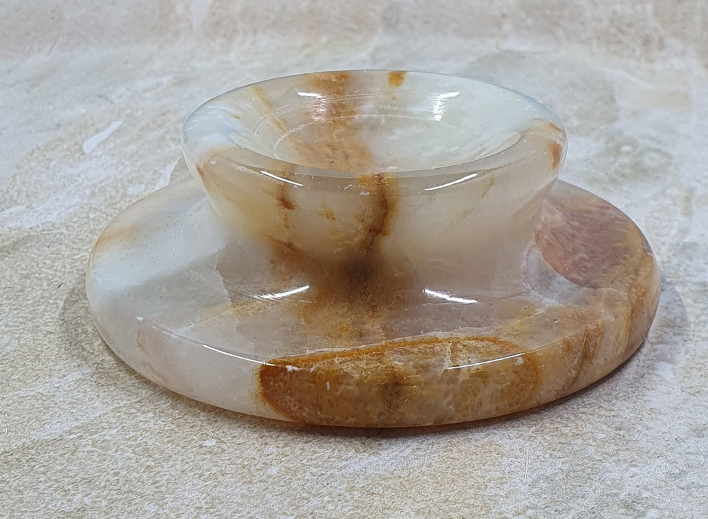 Green Onyx Sphere Stand