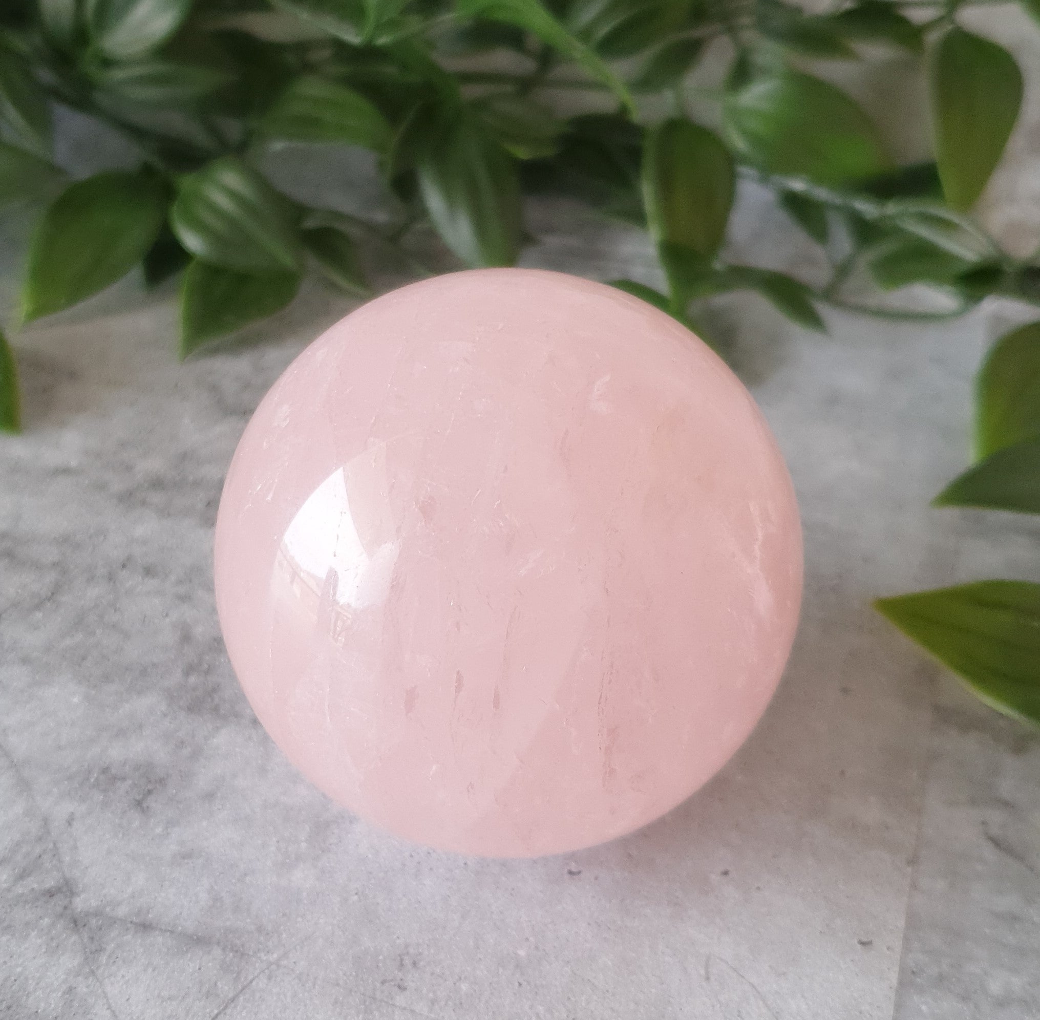 Rose Quartz Sphere #1