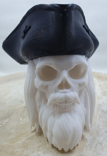 Pirate Skull with Hat #1