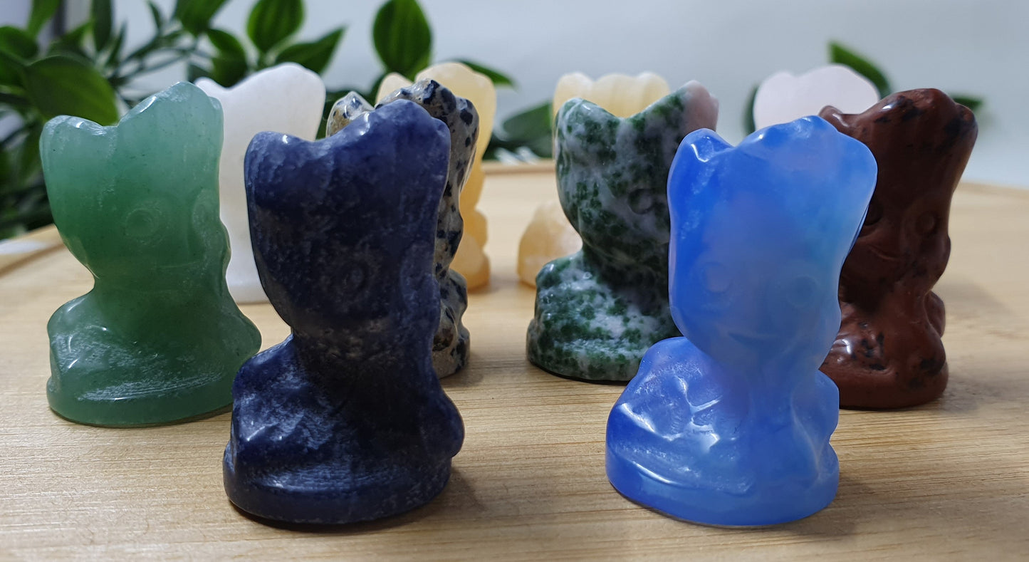 Character Crystal Carvings
