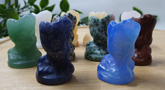 Character Crystal Carvings