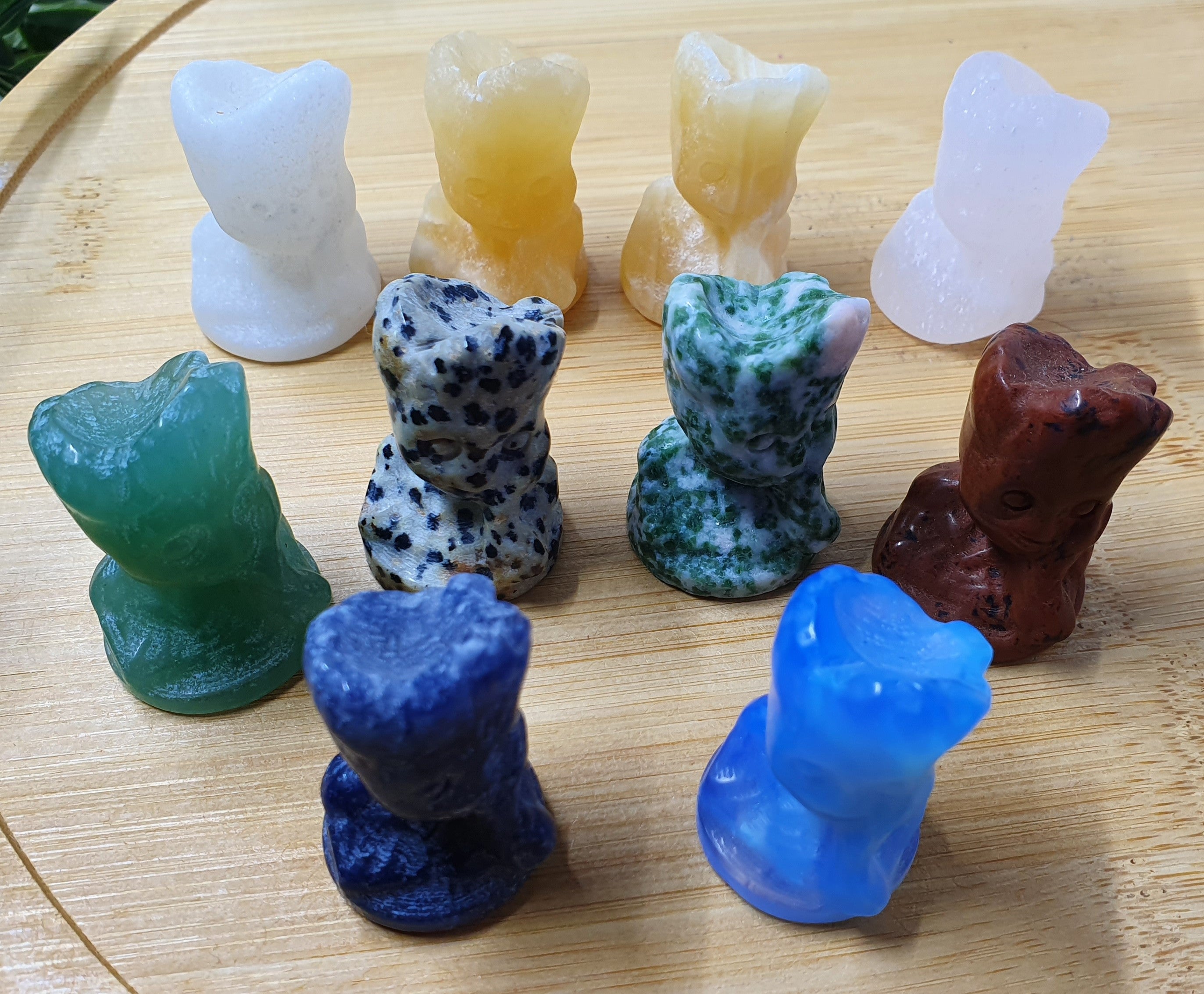 Character Crystal Carvings **