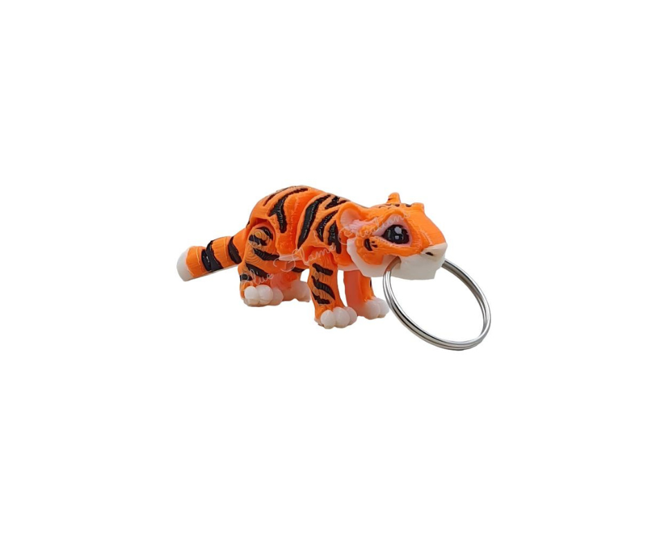 Tiger Mini Keychains