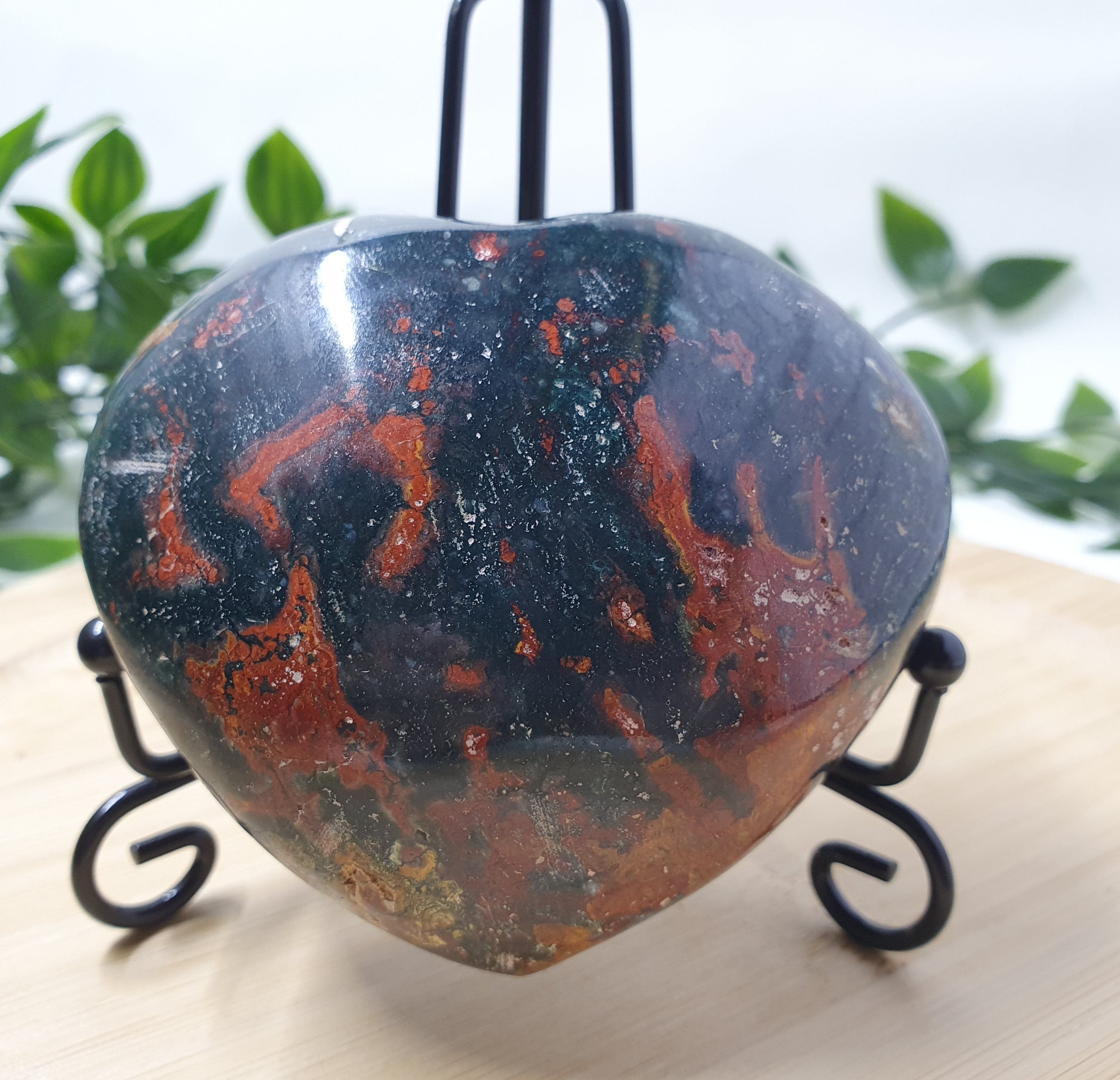 Ocean Jasper Heart