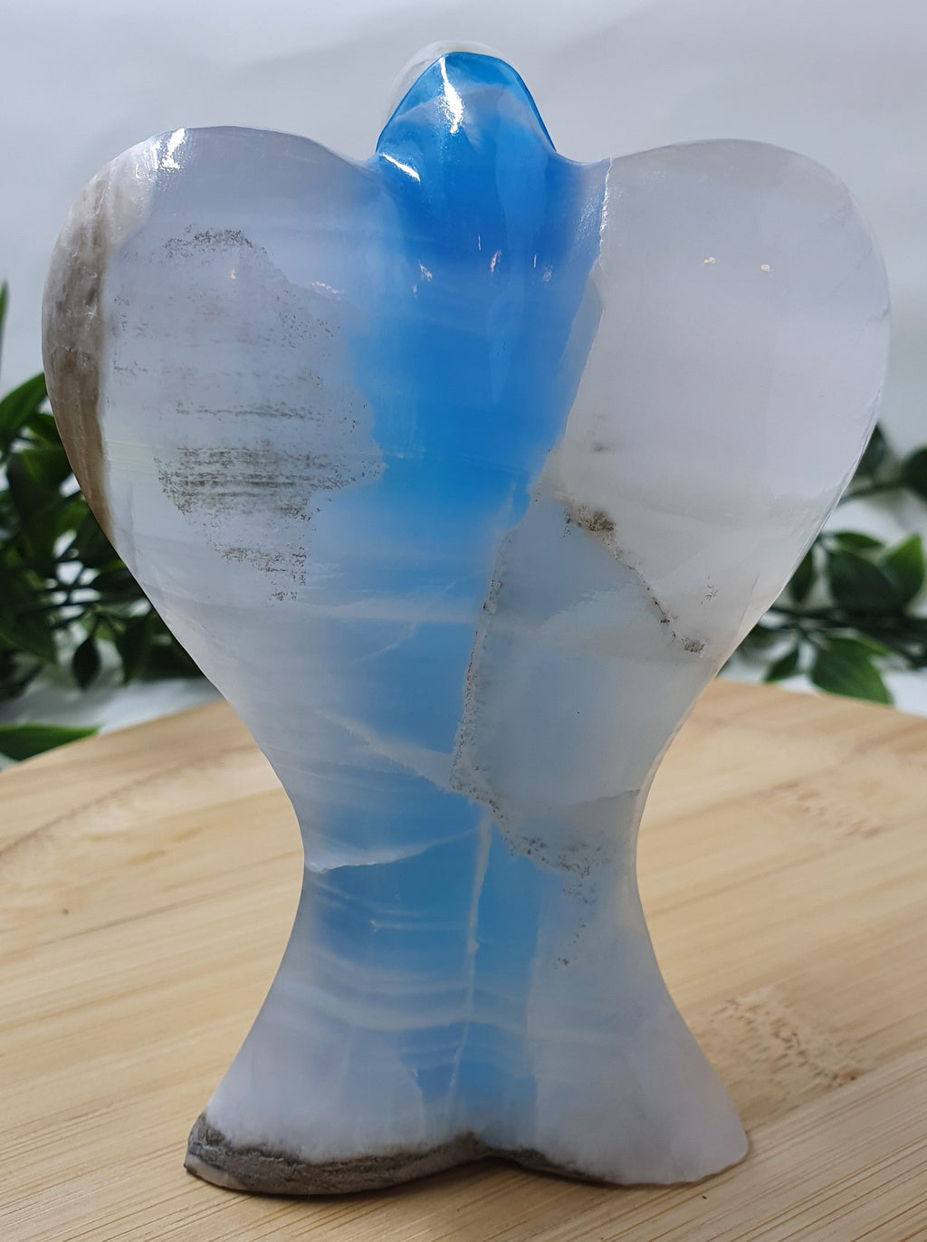 Dyed Onyx Large Blue Angel #1