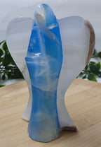 Dyed Onyx Large Blue Angel #1