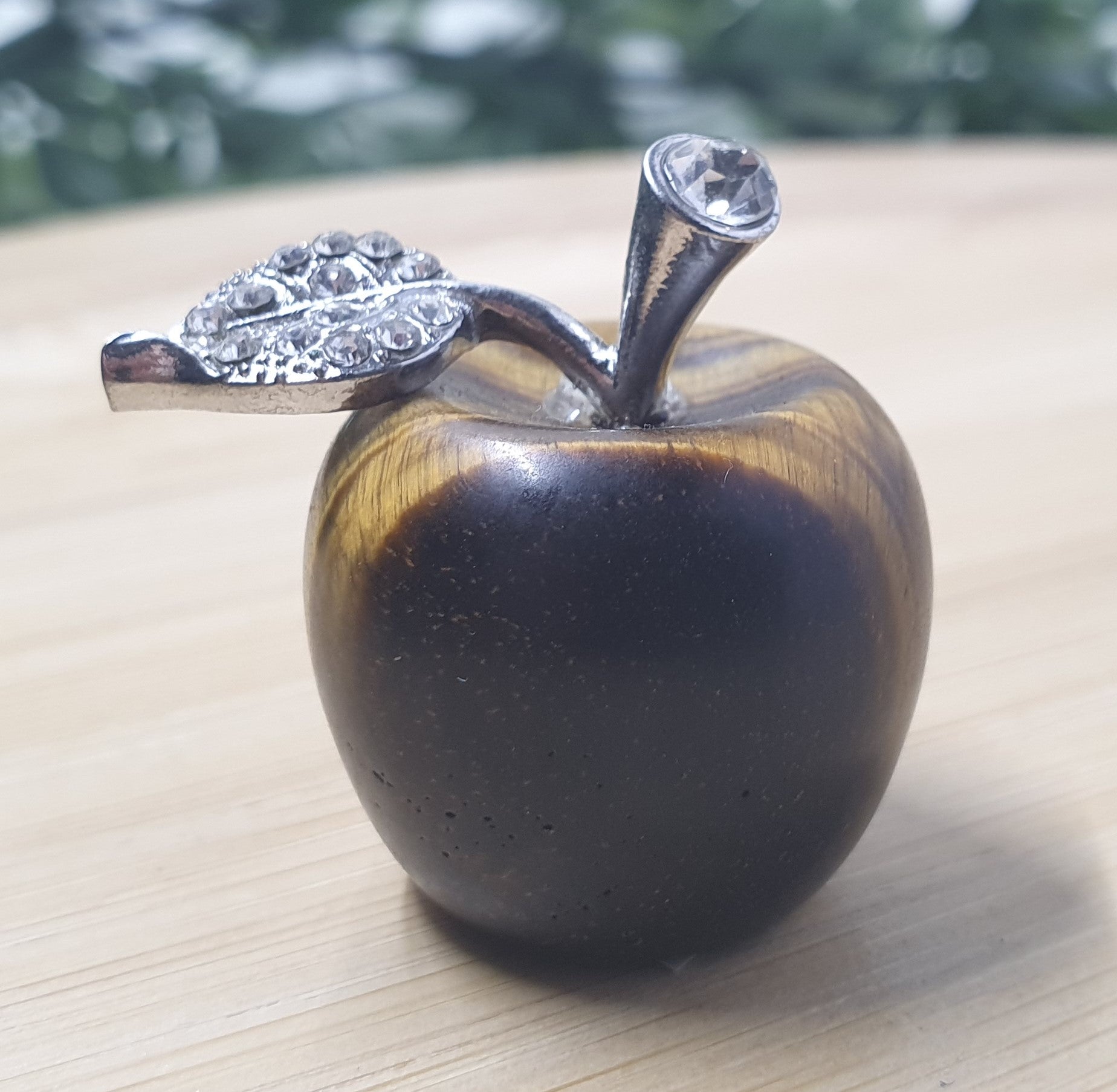 Mini Crystal Apples Carvings