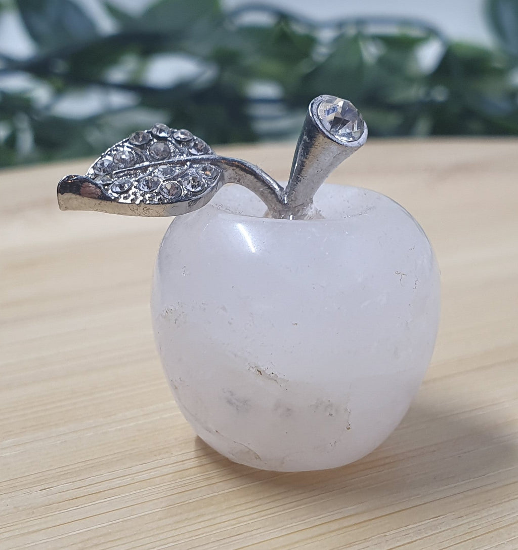 Mini Crystal Apples Carvings