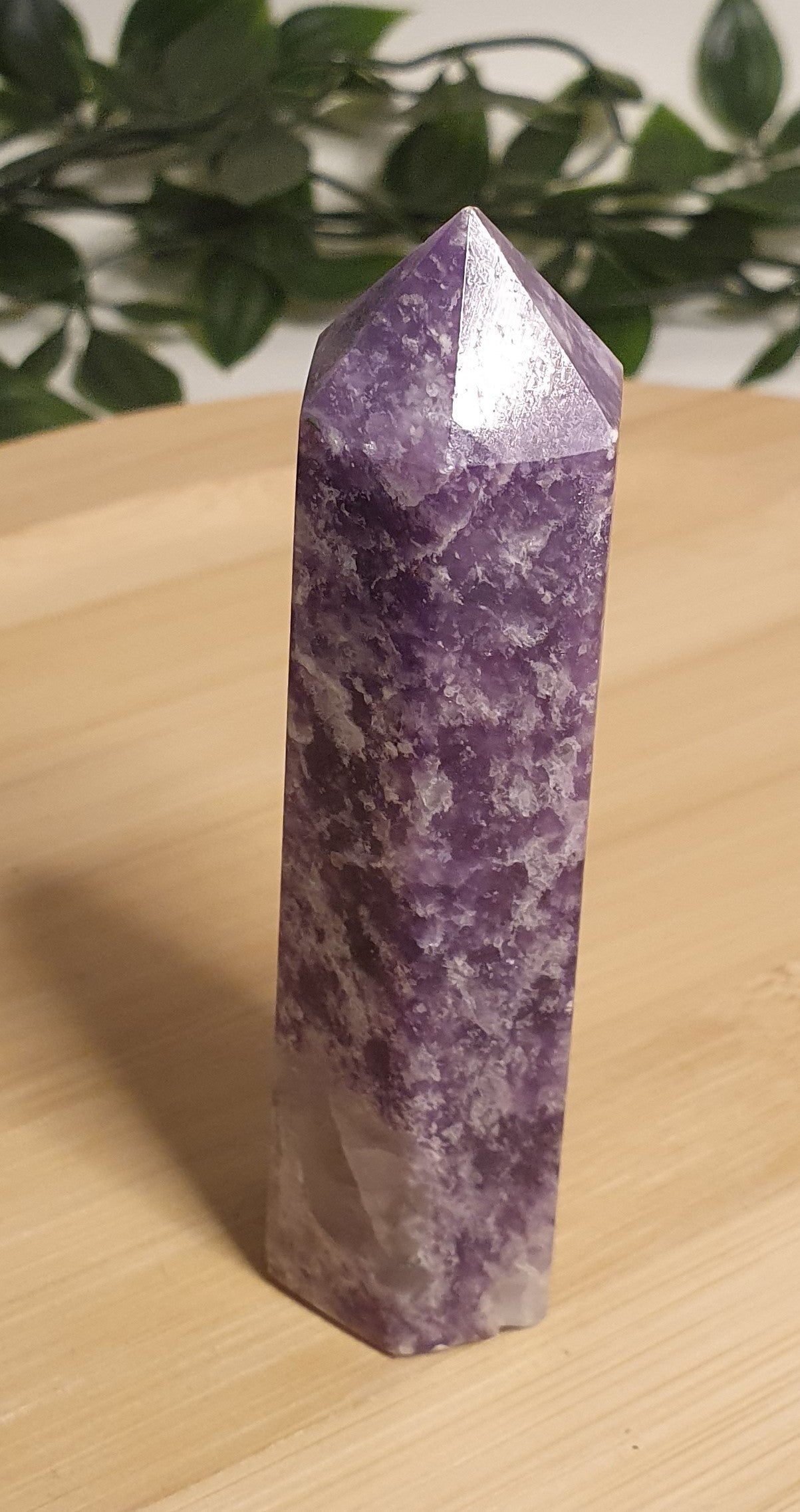 Lepidolite Points